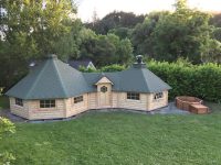 Roštilj kućica -dupla 16,5 m² + 9,2 m²