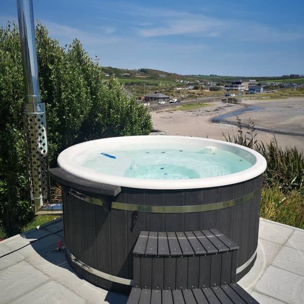 DeLuxe vanjski hot-tub s umetkom od stakloplastike i unutarnjim grijačem - Slika 7