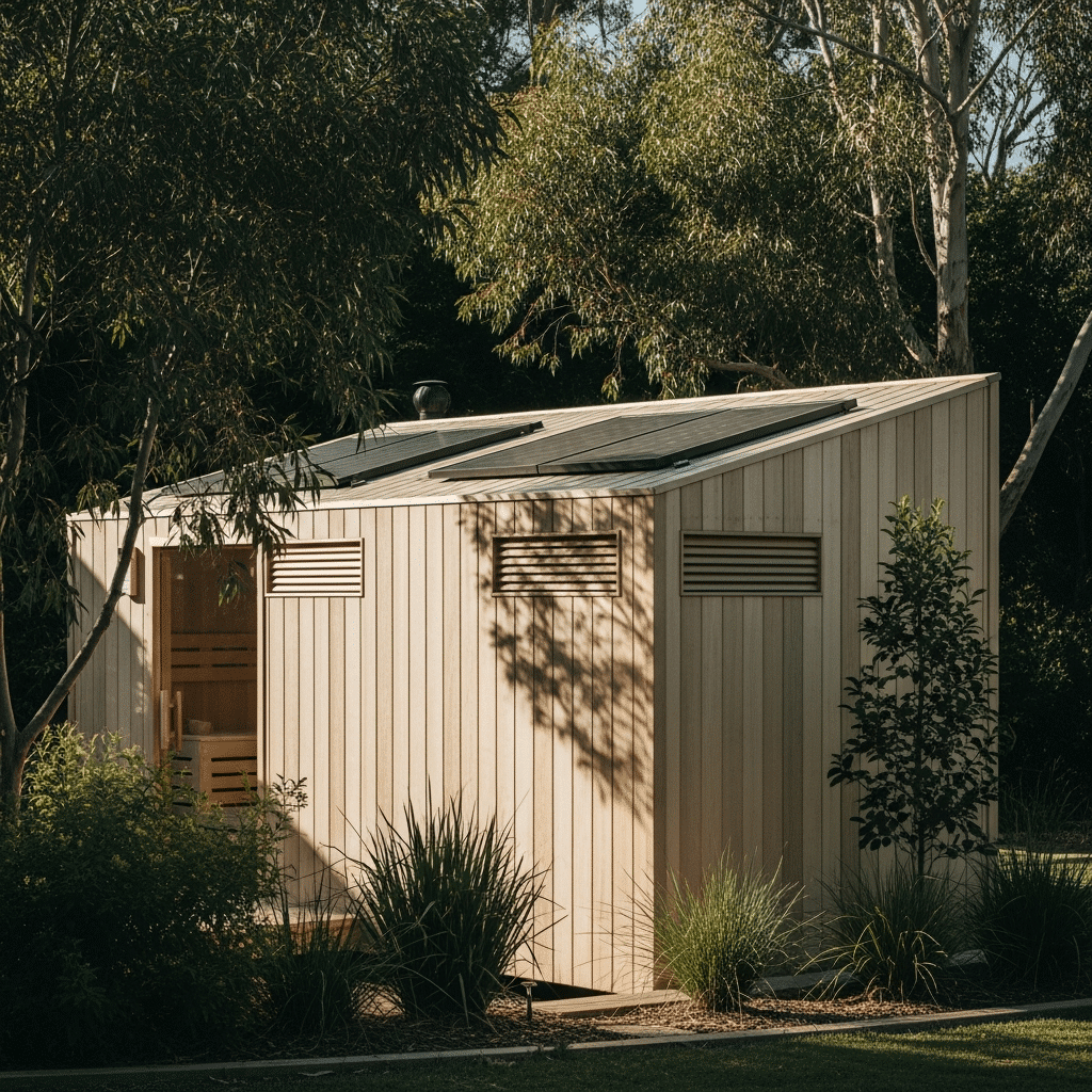 Održivi wellness prostori – KUBIQ Ekološki dizajnirana sauna – KUBIQ