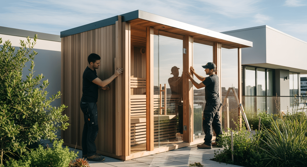 Sauna ključ u ruke – proces izrade i montaže KUBIQ wellness saune po mjeri