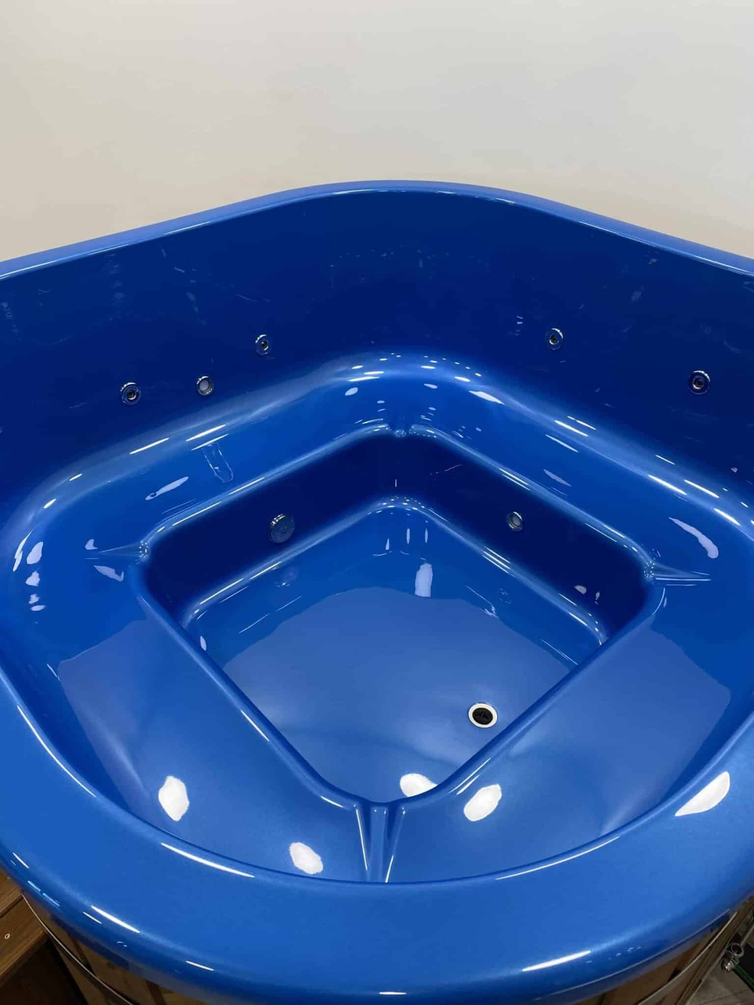 DeLuxe kvadratni vanjski hot-tub s umetkom od akrila i vanjskim grijačem - Slika 8