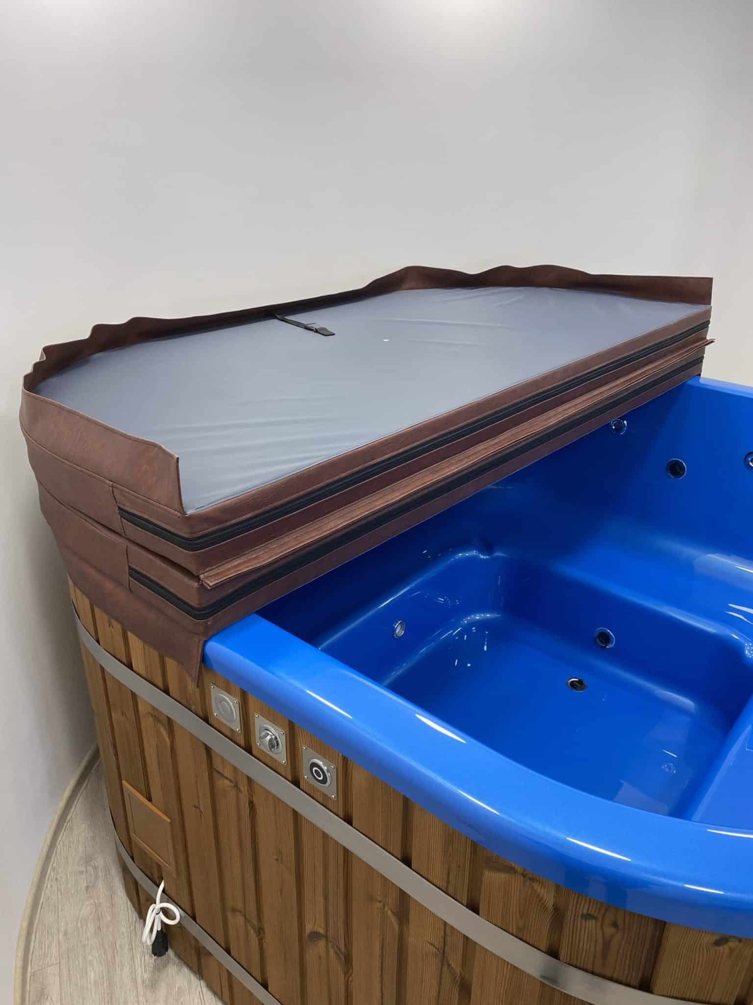 DeLuxe kvadratni vanjski hot-tub s umetkom od akrila i vanjskim grijačem - Slika 3