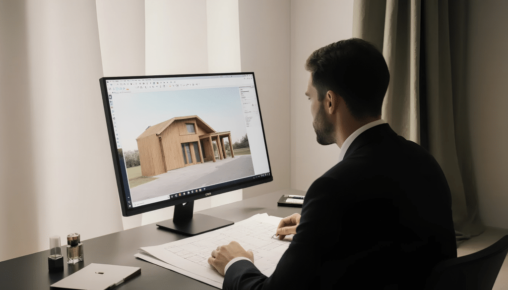 Projektiranje i 3D vizualizacija Projektiranje i 3D vizualizacija drvenih objekata