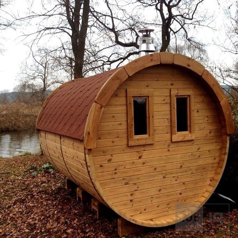 Okrugla vanjska sauna 3,5 m promjera 197 ili 227 cm - Slika 3