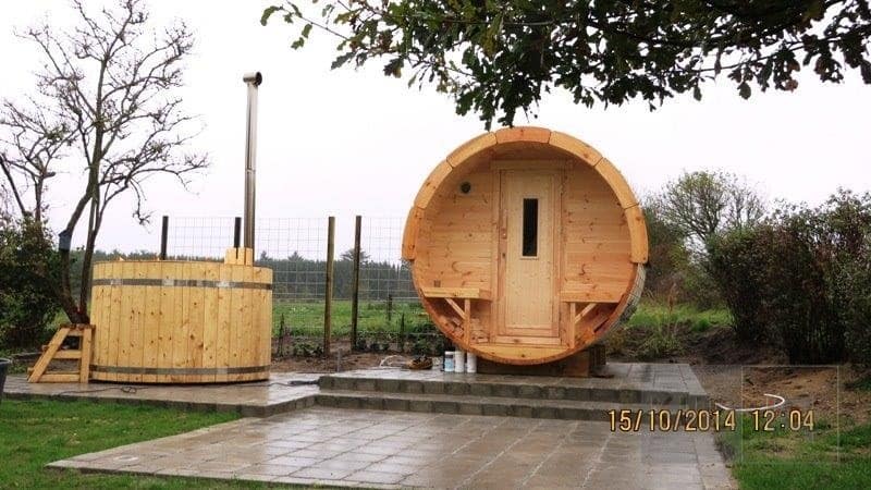 Okrugla vanjska sauna 3,0 m promjera 197 ili 227 cm - Slika 4