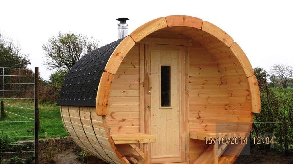 Okrugla vanjska sauna 3,0 m promjera 197 ili 227 cm - Slika 5