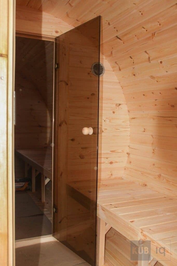 Okrugla vanjska sauna 4,5 m promjera 197cm ili 227 cm - Slika 4