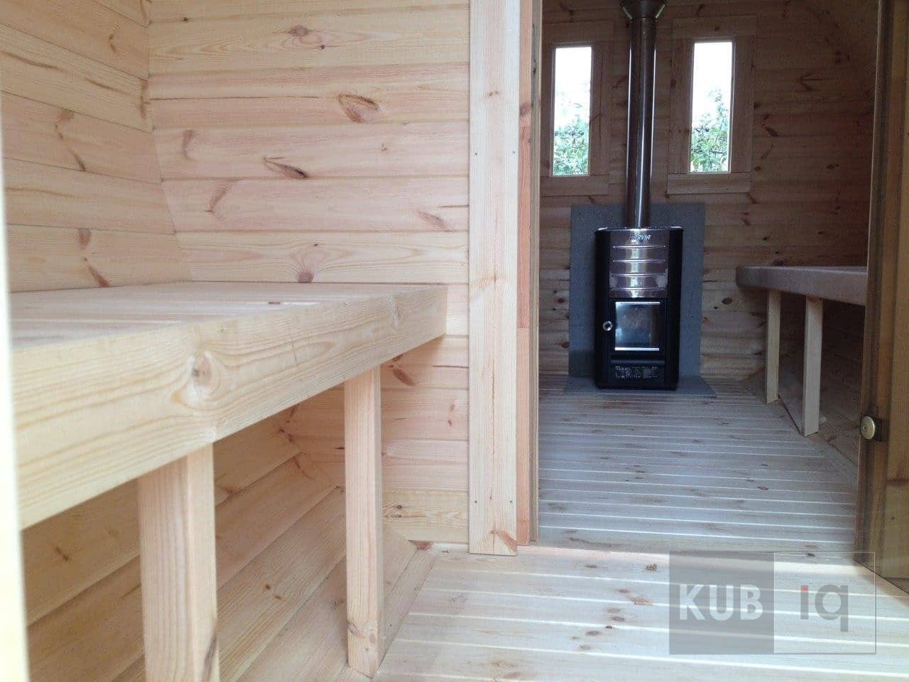 Okrugla vanjska sauna 4,5 m promjera 197cm ili 227 cm - Slika 16