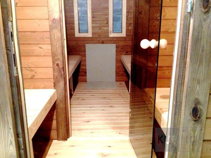 Okrugla vanjska sauna 4,8 m promjera 197cm ili 227 cm - Slika 3