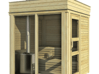KUBIQ sauna 2 x 2