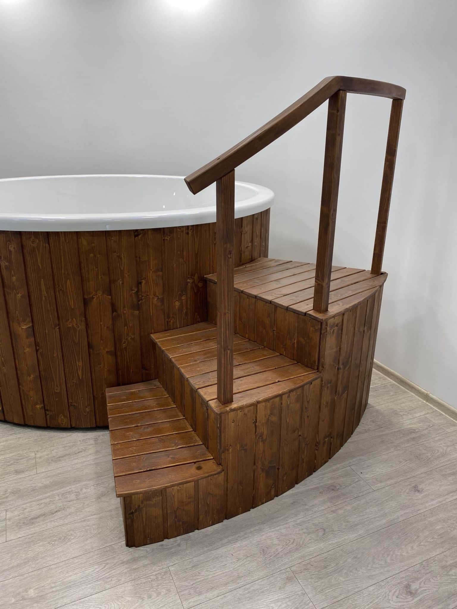 DeLuxe vanjski hot-tub s umetkom od akrila i vanjskim grijačem - Slika 2