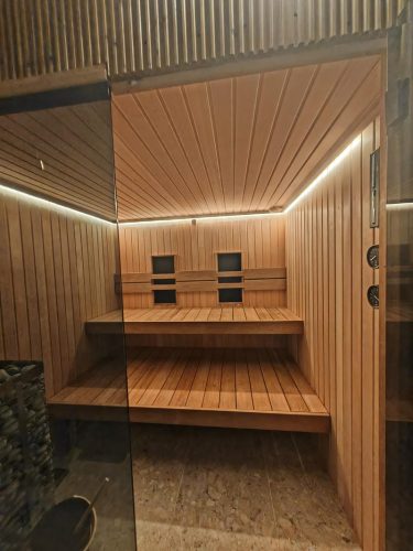 KUBIQ Unutarnja sauna